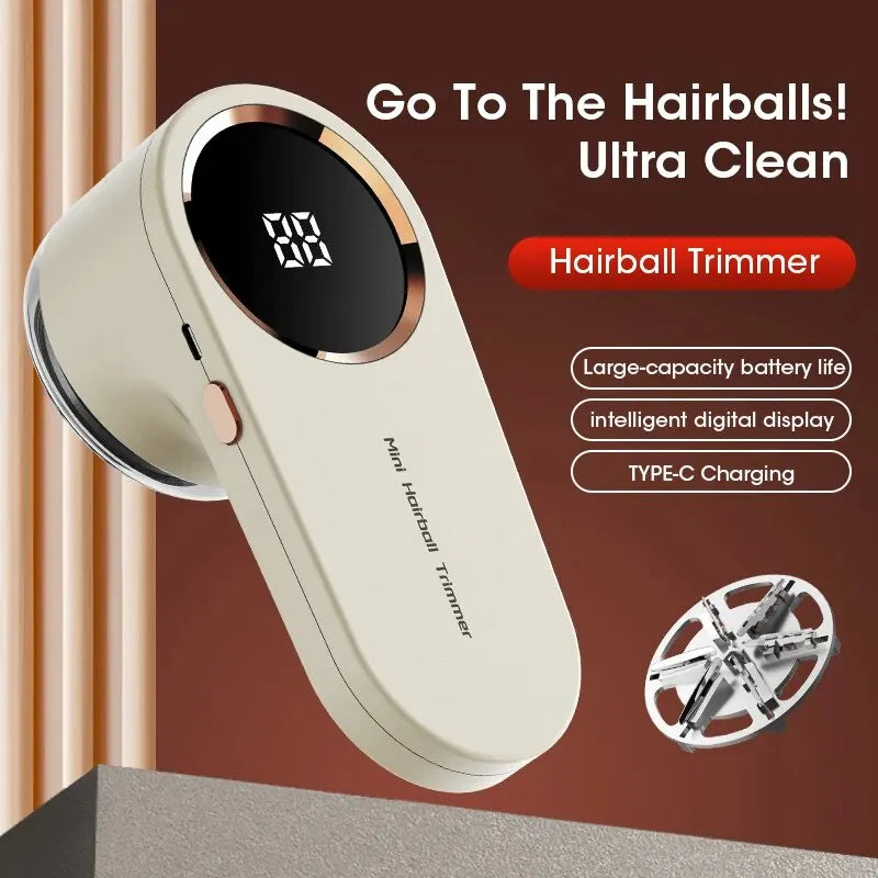 Lint Remover for Clothing LED Digital Electric Trimmer