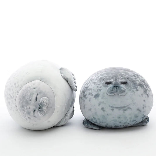 Angry Blob Seal Pillow 3D